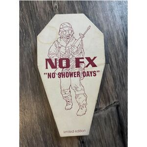 RARE Collectors Edition NOFX No Shower Days Coffin Case CD Set 1000 MISPRINT